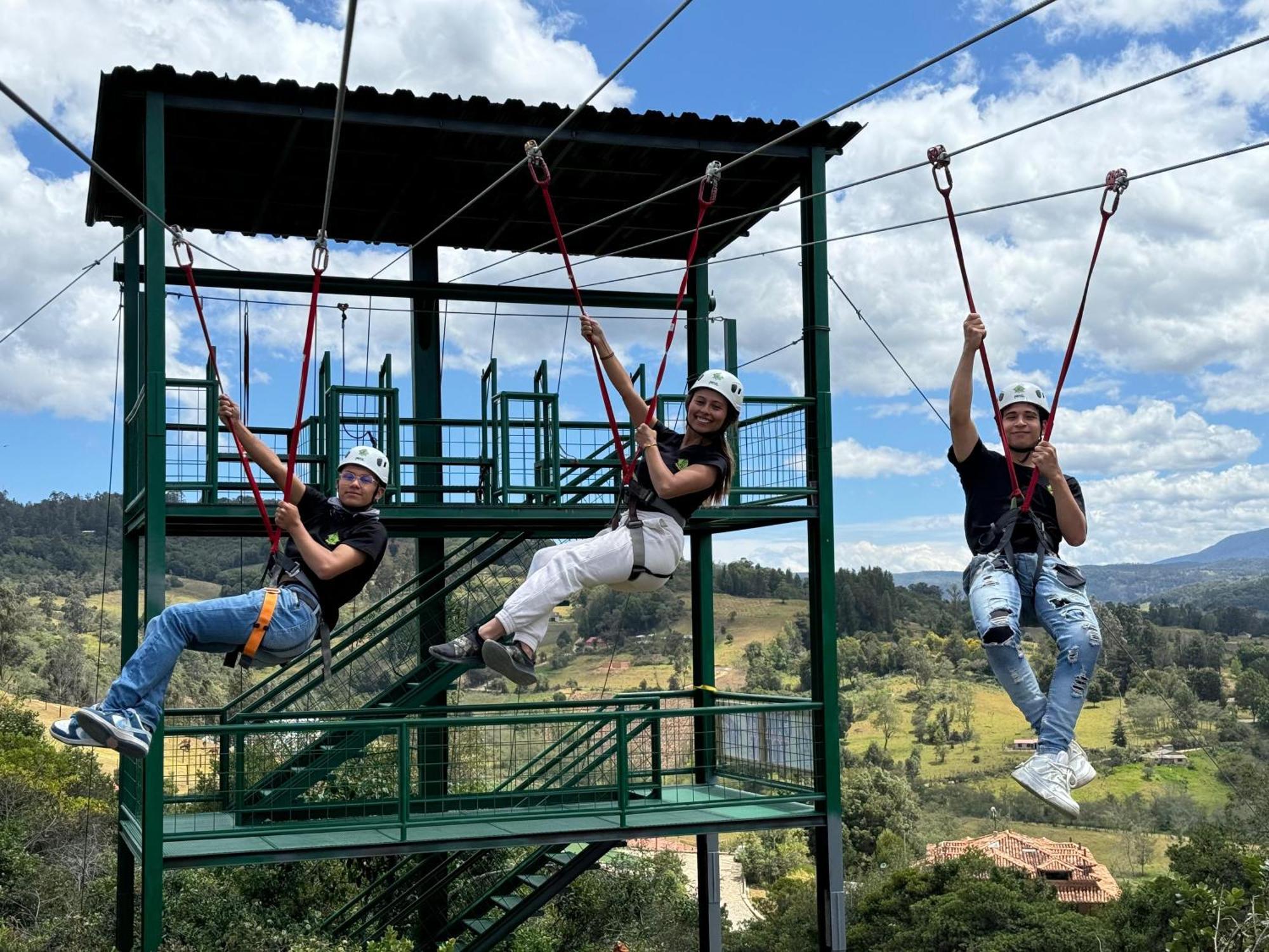 Glamping y Chalet Aventura Park Villa De Leyva La Periquera Extérieur photo